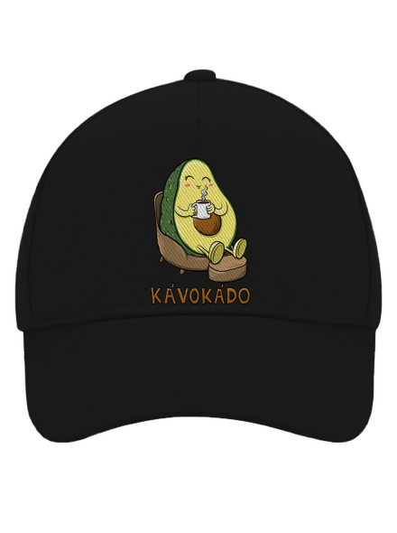 Kávokádo šiltovka baseballka Black