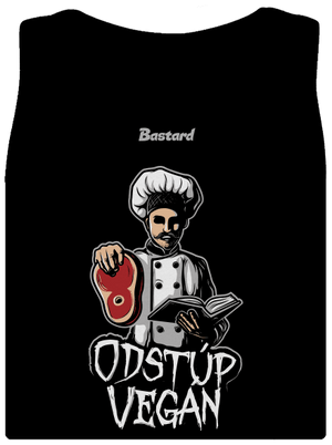 Odstup vegane dámske tielko klasické Black