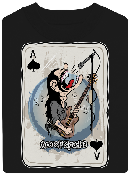 Ace of Spades unisex mikina bez kapucne Black
