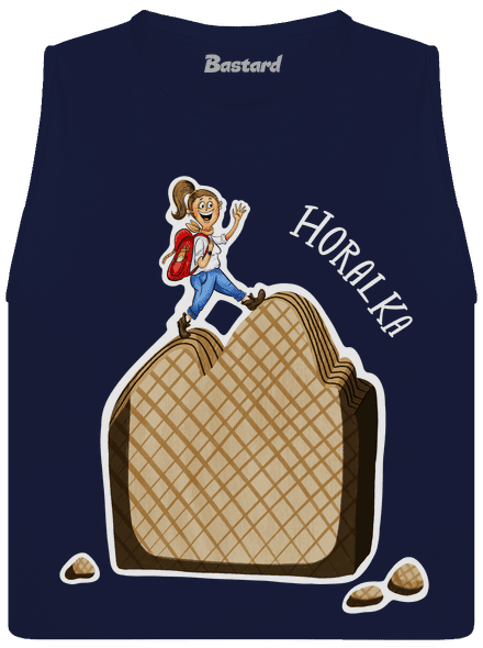 Horalka dámske tielko voľné Navy