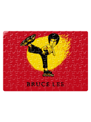 Bruce Lee puzzle White