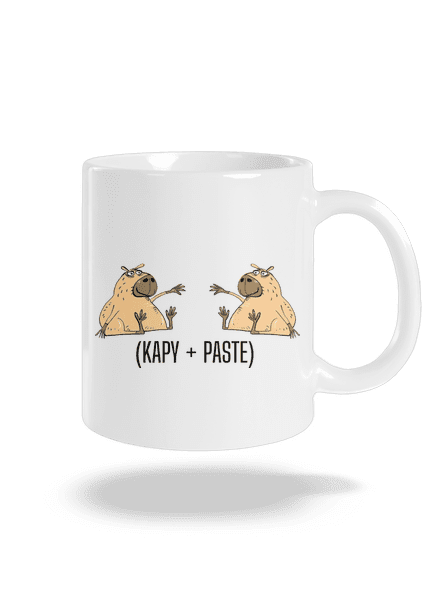 Kapy paste klasický hrnček White