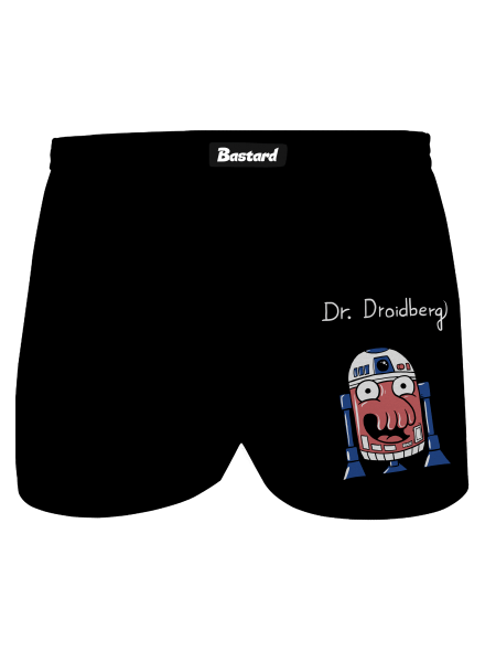 Dr. Droidberg pánske trenky Black