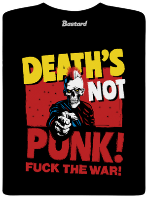 Death's not punk pánske tričko Black