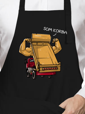 Korba zástera Black