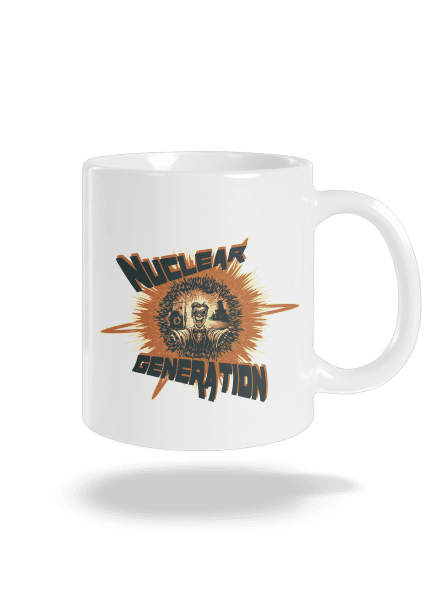 Nuclear generation 2 klasický hrnček White