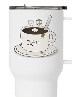 Kto zabil cukrík? termohrnček White