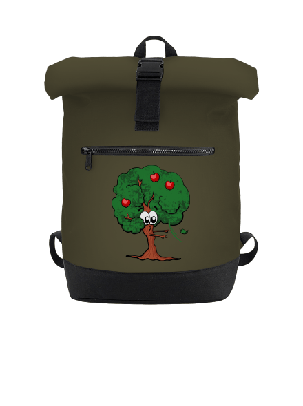Jablko a jabloň batoh Military Green
