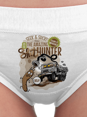 Shithunter dámske nohavičky White