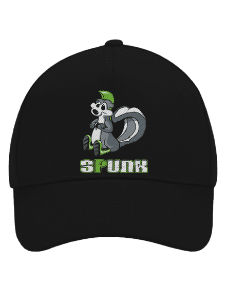 Spunk šiltovka baseballka Black