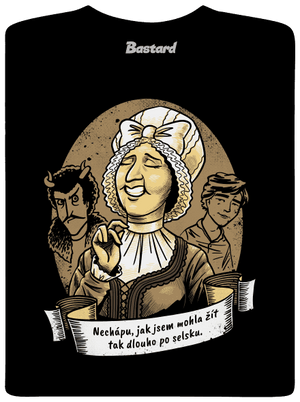 B14: Dorota Máchalová pánske dlhý rukáv Black