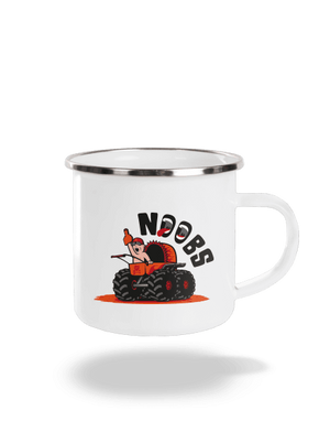 Monster stroller plecháčik White