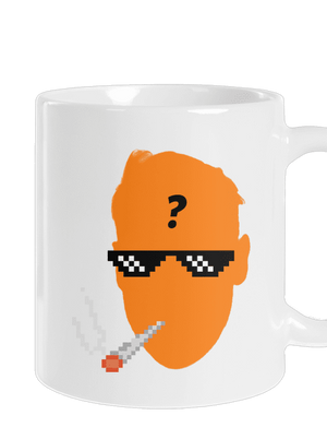 Thug life klasický hrnček White