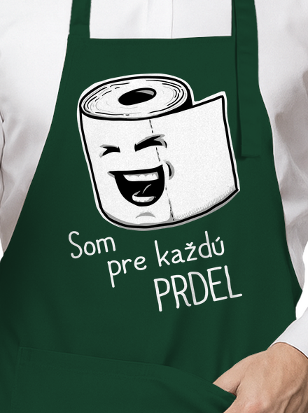 Prdel zástera Bottle Green