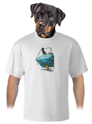 unisex tričko oversized