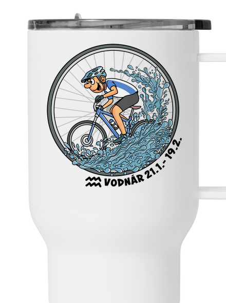 Cyklistický horoskop: Vodnár termohrnček White