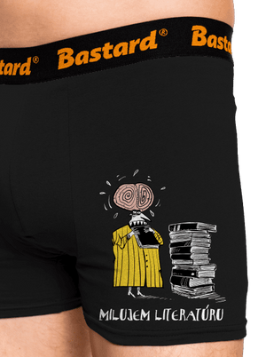 Milujem literatúru boxerky Black