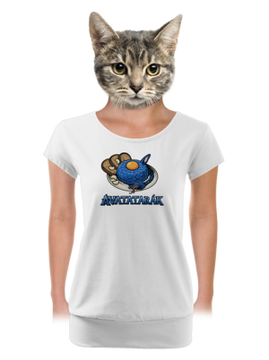 dámske tričko s lemom