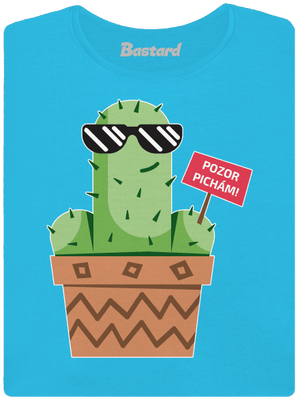 Pozor pichám dámske tričko Blue Atol