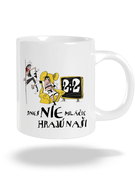 Hrajú naši veľký hrnček White