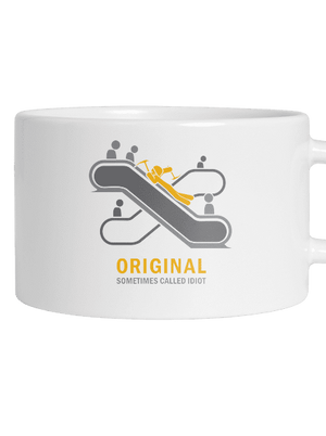 Originál hrnček makronka White