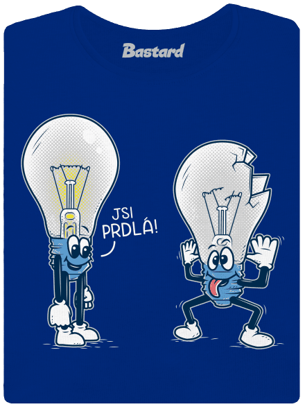 Prdlá dámske tričko Royal Blue Mal