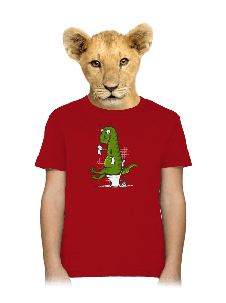 Rexíkův problém detské tričko Red