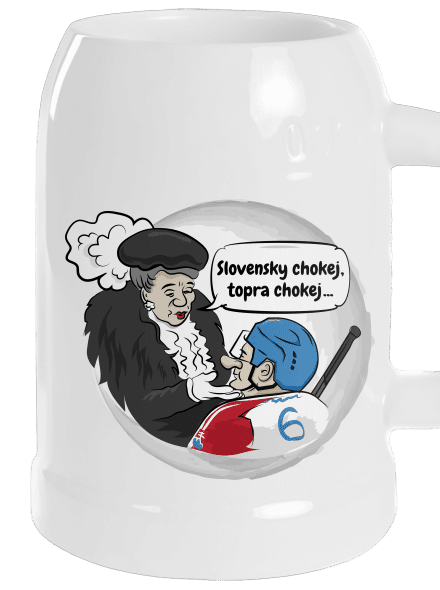 Slovenský hokej polliter White
