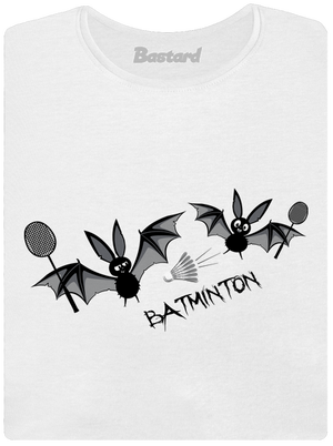 Batminton dámske tričko White