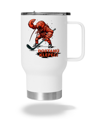 Dostanú klepec termohrnček White