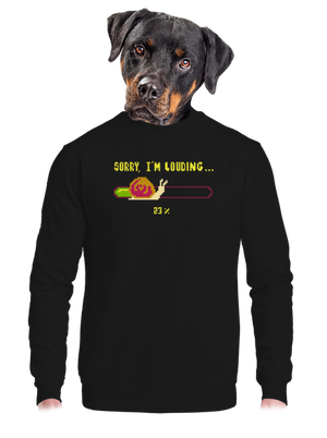 unisex mikina bez kapucne