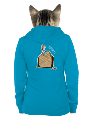 dámska mikina na zips