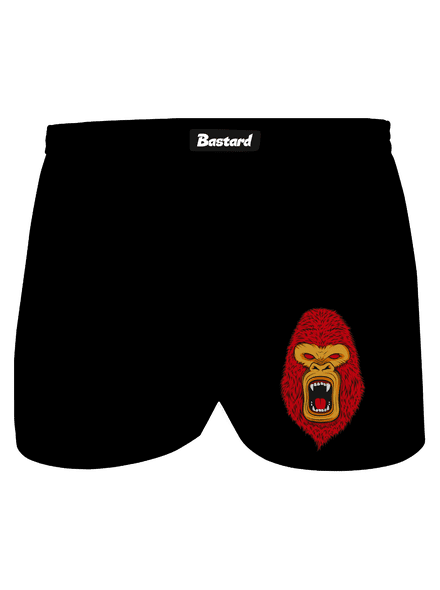 Gorilla face pánske trenky Black