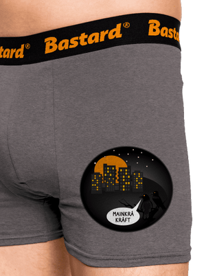 MainKráKráft boxerky Gray Melange