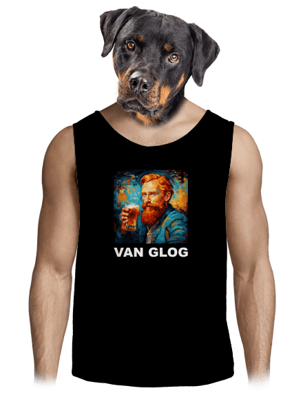 Van Glog pánske tielko Black