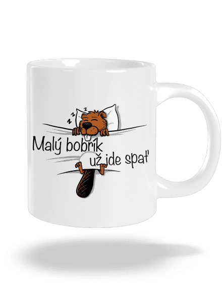 Malý bobrík veľký hrnček White