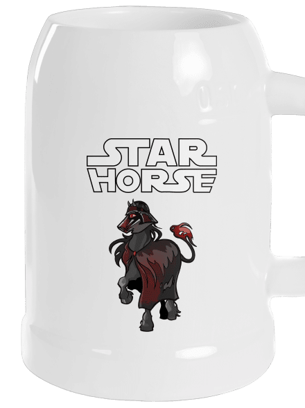 Star horse polliter White
