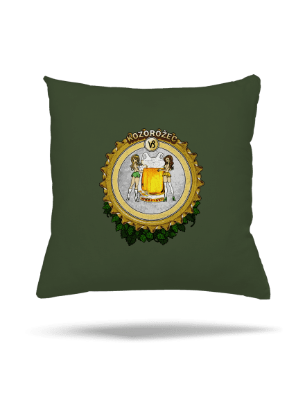 Pivný horoskop: Kozorožec vankúš Olive Green