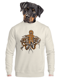 unisex mikina bez kapucne