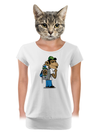 dámske tričko s lemom