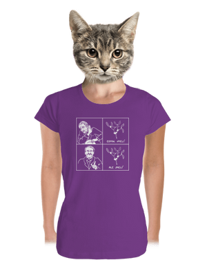 Cimrman: Copak jmelí dámske tričko prémium Purple