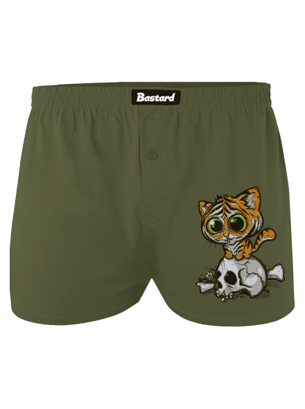 Tigrík pánske trenky Khaki
