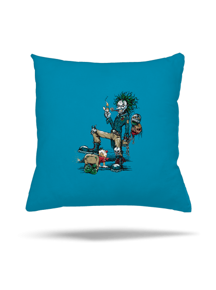 Evil Clown vankúš Blue Turquoise