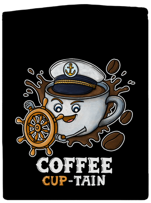 Coffee Cup-tain dámska mikina na zips Black