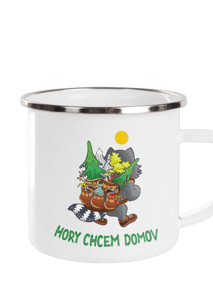 Hory chcem domov plecháčik White