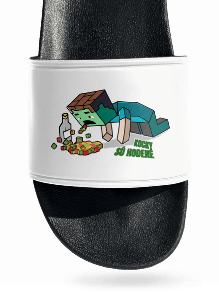 Kocky sú hodené šľapky White