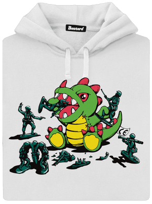 Hračky dámska mikina klokanka White