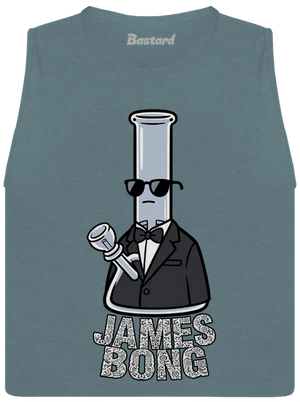 James Bong dámske tielko voľné Heather Deep Teal