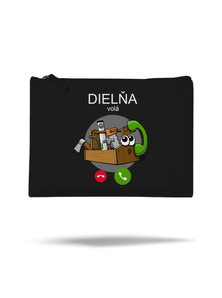 Dielňa volá taštička Black
