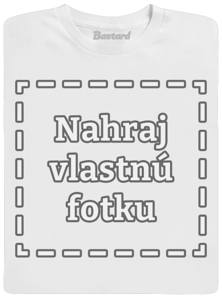 Vlastná potlač detské tričko White